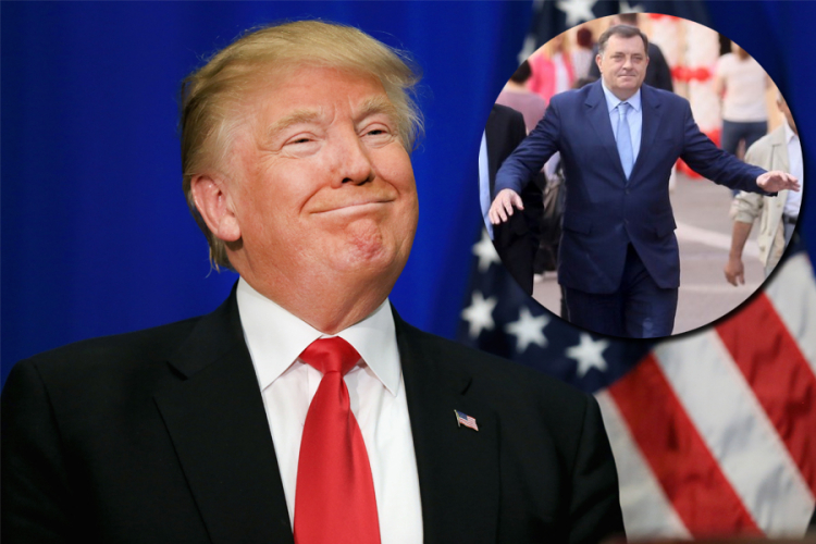 Tramp pozvao Dodika na inauguraciju