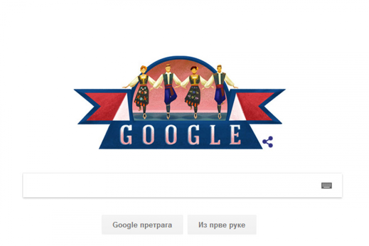 Google u znaku Dana državnosti Srbije