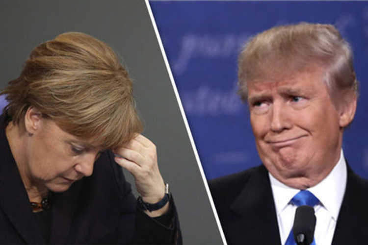 Oluja odgodila sastanak Merkelove i Trampa