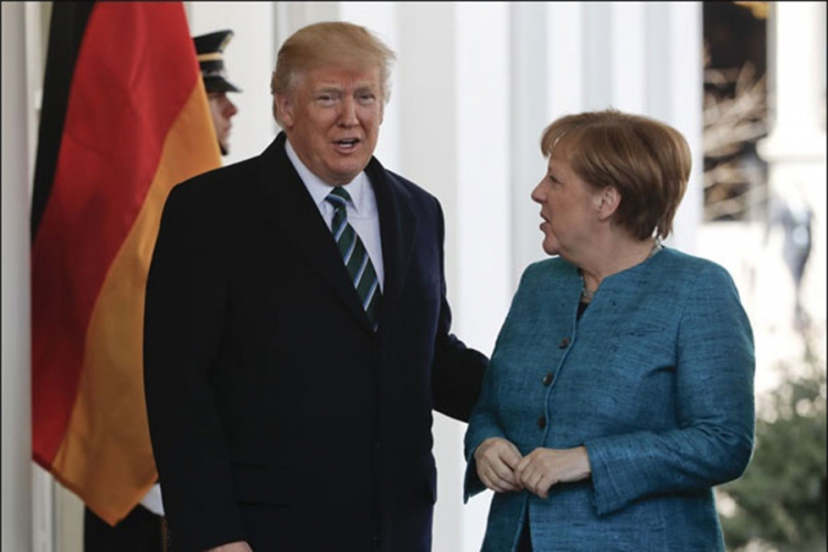 Tramp i Merkelova: Njemačka i SAD prijateljske zemlje