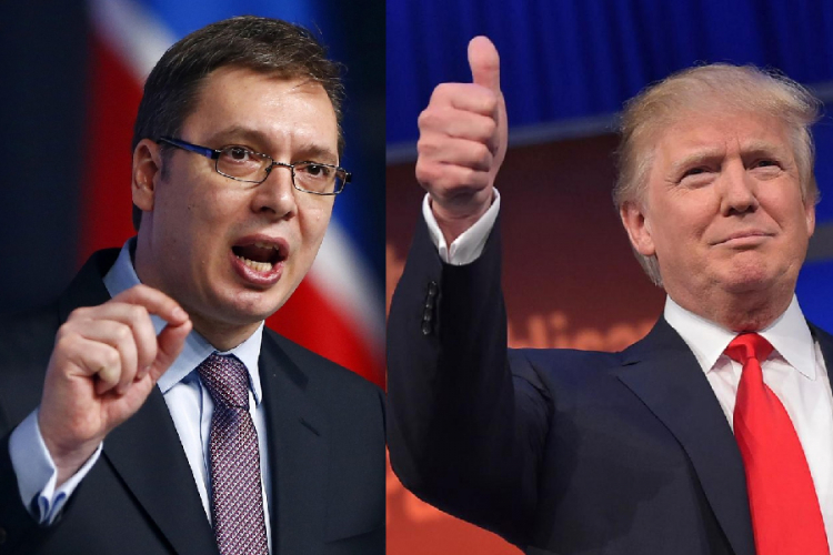 Tramp poručio Vučiću: Radujem se produbljivanju saradnje SAD i Srbije