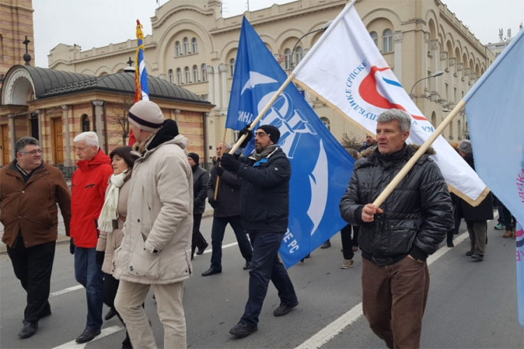 PU Banjaluka: Obezbjeđenje protestne šetnje plaća organizator; Sindikat: Nismo tražili