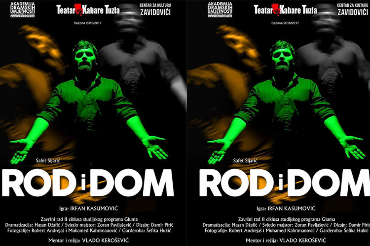 Predstava ''Rod i dom'' na sceni Teatra kabare Tuzla
