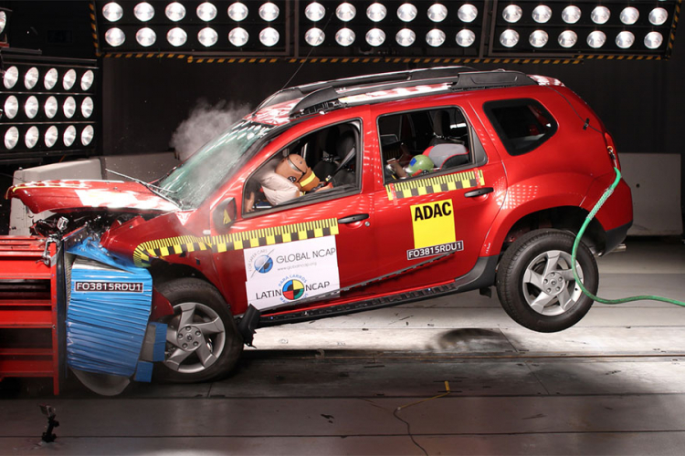 Dacia Duster loša na testu bezbjednosti