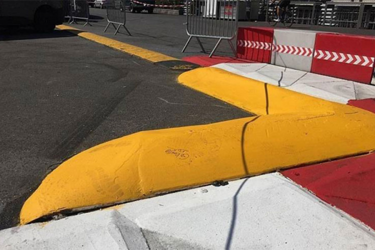 Staza u Monaku dobila ivičnjak poput "lansirne rampe"