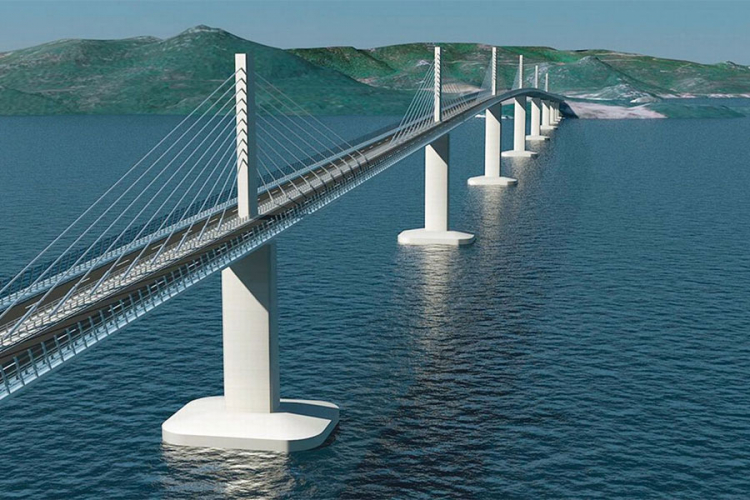 Hrvatska dobija od EU 357 miliona evra za izgradnju Pelješkog mosta 