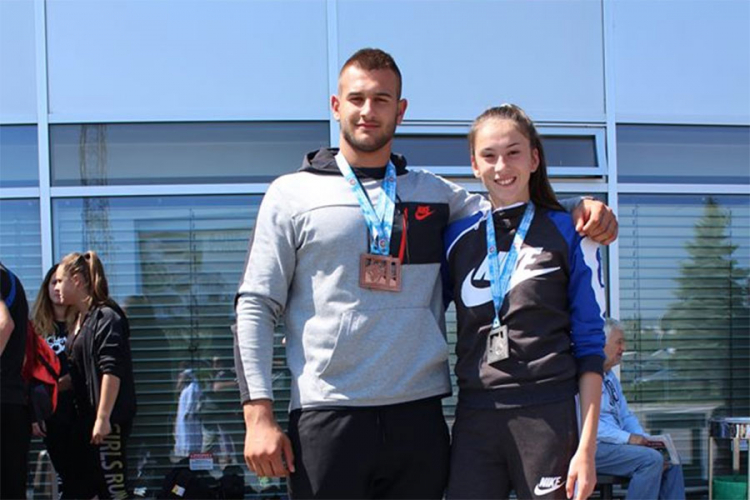 Štitkovcu i Lučićevoj medalje na Balkanskom prvenstvu za atletičare