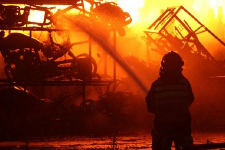 Veliki požar u Mostaru, gorilo skladište firme "Alba"
