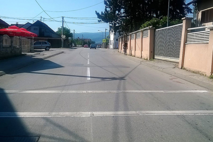Postavljene vibracione trake u Njegoševoj ulici u Banjaluci