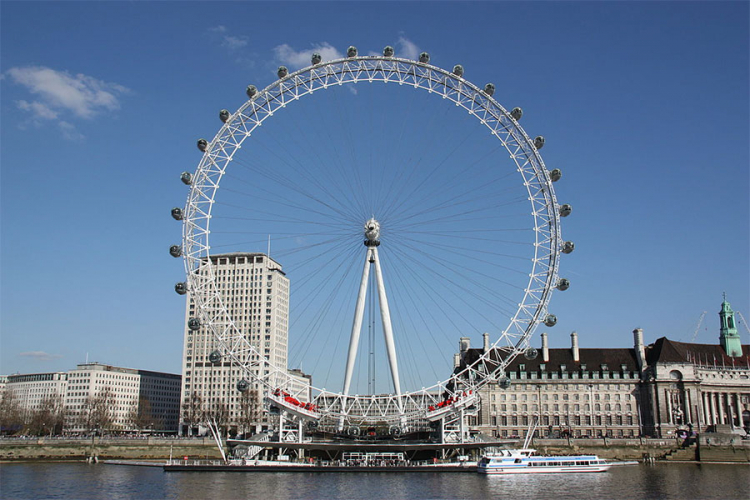 Evakuisana popularna turistička atrakcija "Londonsko oko"