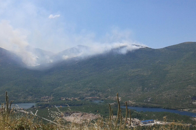 Trebinje: Dva zemljotresa i požar u istom danu