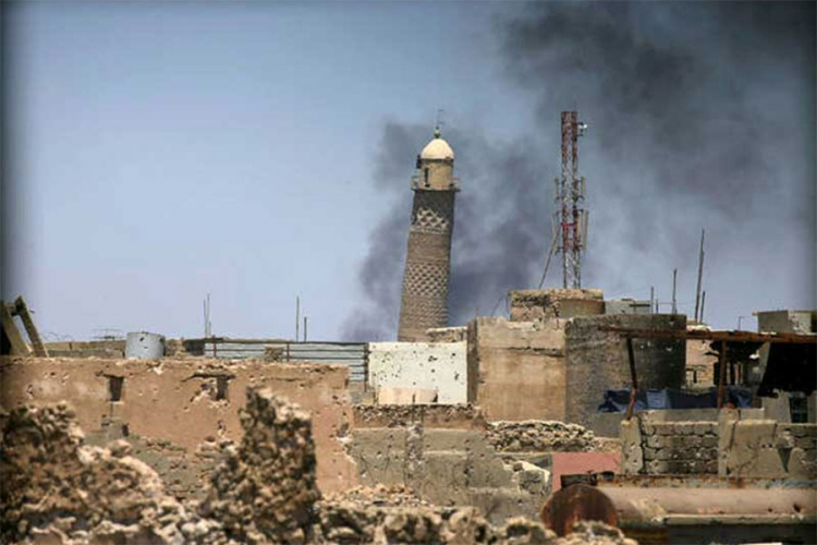Iračka vojska zauzela Veliku džamiju u Mosulu
