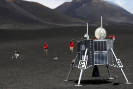 Lunarni roboti "treniraju" na Etni