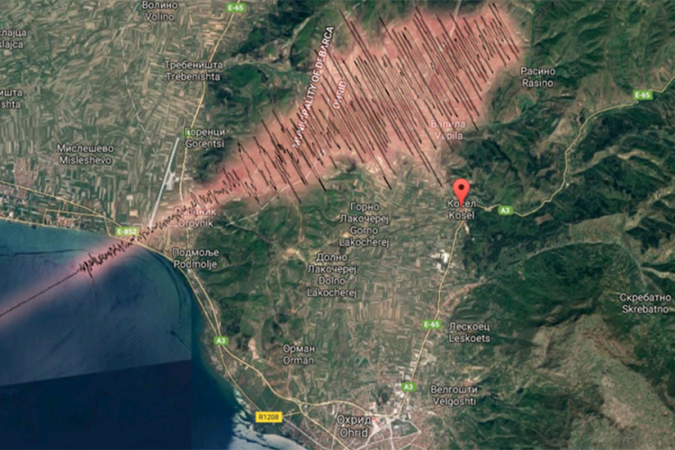 800 zemljotresa na području Ohrida