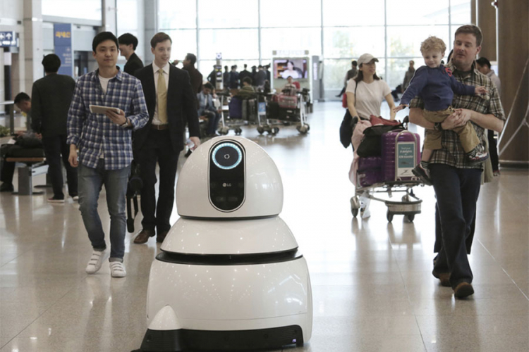 Roboti će pomagati turistima na aerodromu u Južnoj Koreji