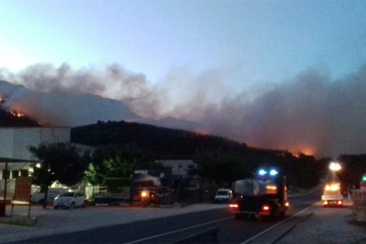 Požar kod Konavla, od ponoći 34 eksplozije zaostalih mina