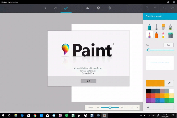 Microsoft Paint ipak ostaje