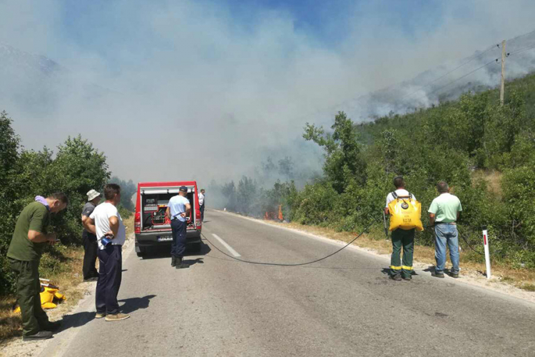Požari širom BiH uzimaju danak: Izgorjelo 15 odsto teritorije Ljubinja