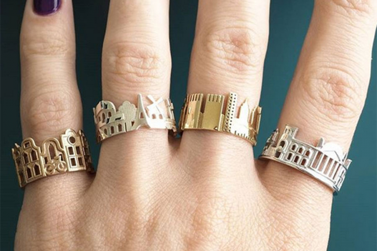 Zanimljivo prstenje: Omiljeni grad na vašim prstima