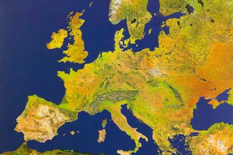 Umjetnička mapa Evrope oduševila svijet