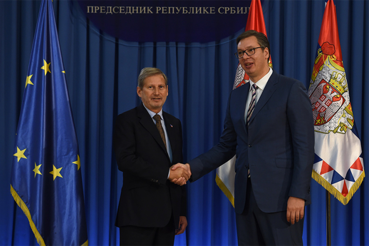 Vučić Hanu: Članstvo u EU spoljopolitički prioritet