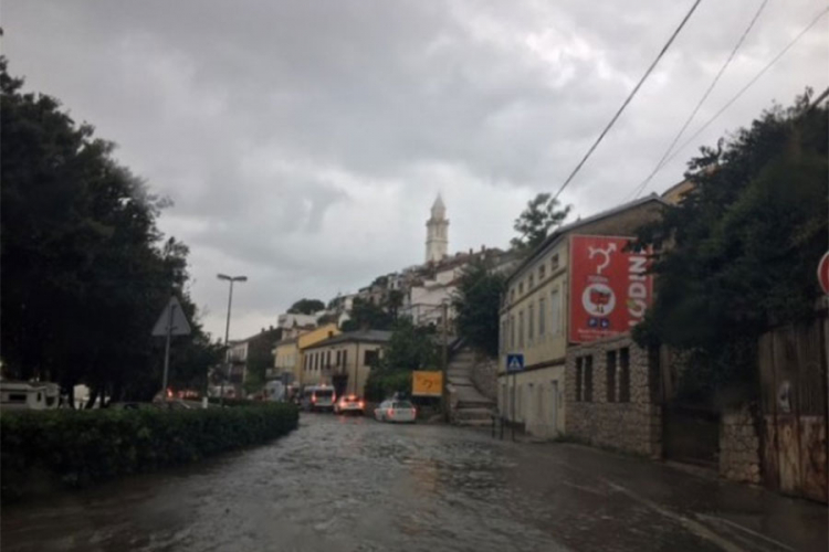 Poplave na području Kvarnera u Hrvatskoj