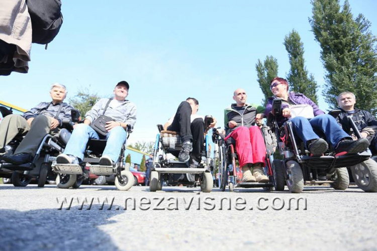 Lica s invaliditetom na protestu u Banjaluci iznijela svoje zahtjeve