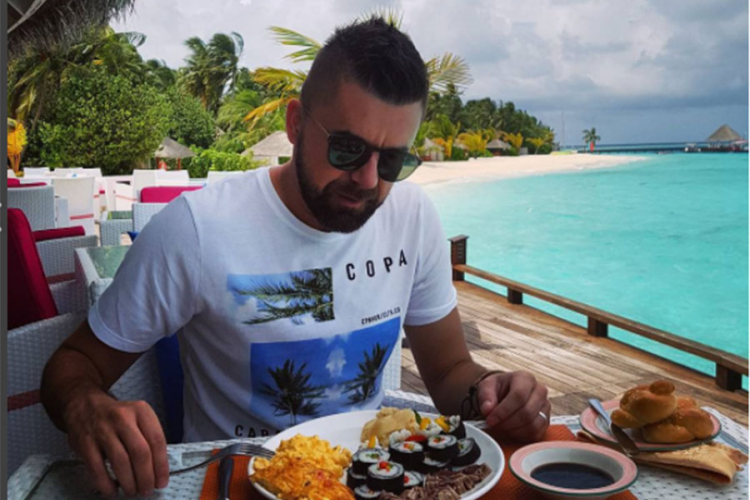 Amel Ćurić uživa na medenom mjesecu na Maldivima