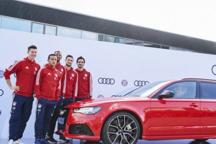 Audi počastio fudbalere Bajerna