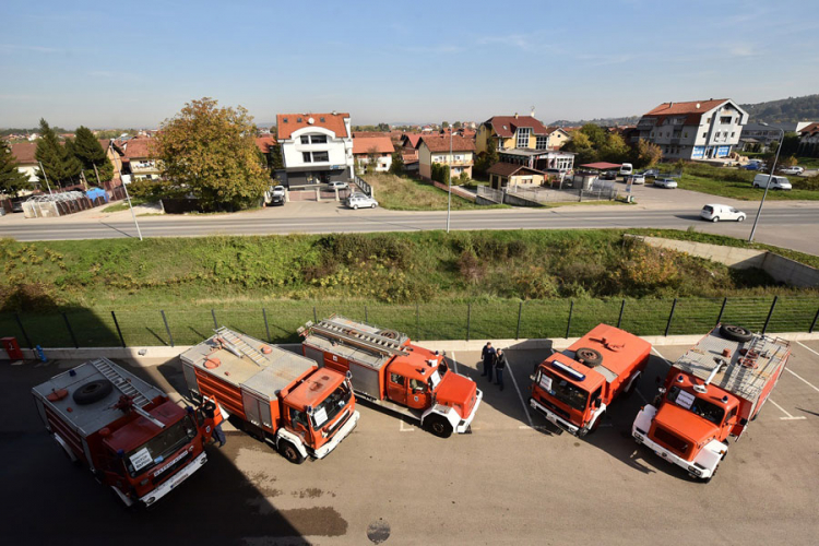 Banjaluka poklonila pet vatrogasnih vozila