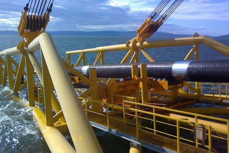 Gasprom izgradio 373 km gasovoda po dnu Crnog mora