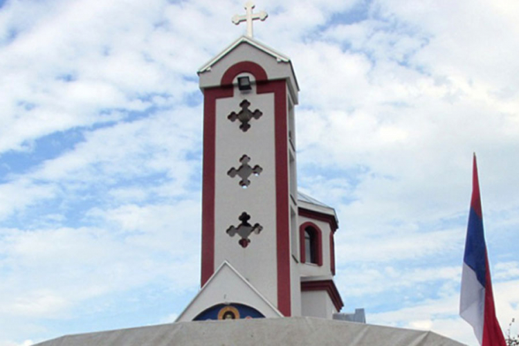 Obijena pravoslavna crkva kod Srebrenice