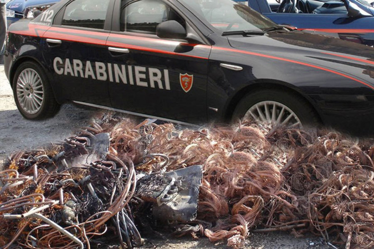 Beskućnik iz BiH u Italiji ukrao na tone bakra i krio ga u napuštenom autu
