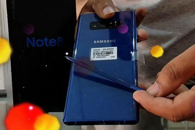 Samsung lansira "Deepsea Blue" Galaxy Note 8