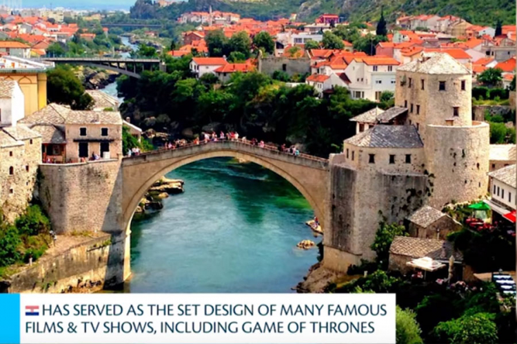 Britanci u reklami za Hrvatsku prikazali Mostar