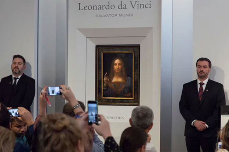 "Salvator Mundi" prodat za nevjerovatnih 450,3 miliona dolara