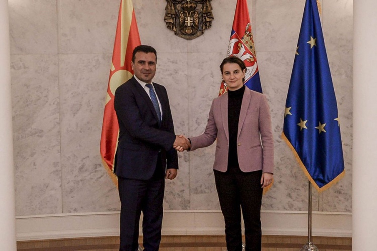 Zaev: Makedonija i Srbija zajedno na strani mira
