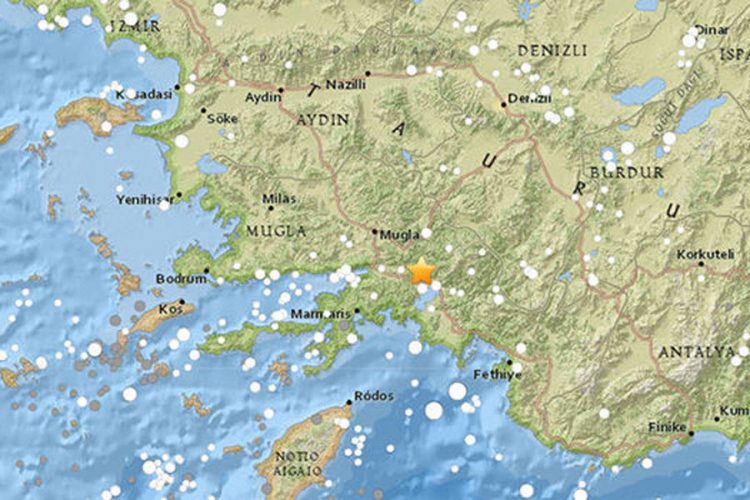 Zemljotres jačine 5 stepeni pogodio Tursku
