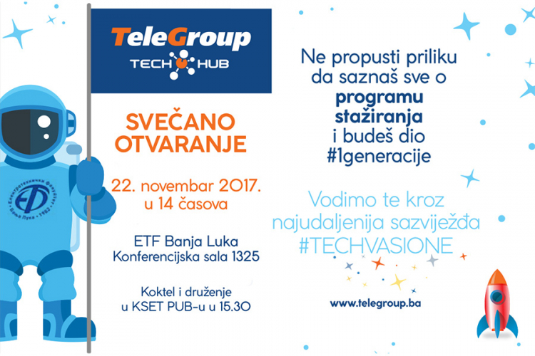 Otvoren Telegroup Tech Hub