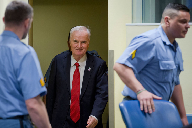 ICTY: U slučaju smrti Ratka Mladića prvostepena presuda je konačna