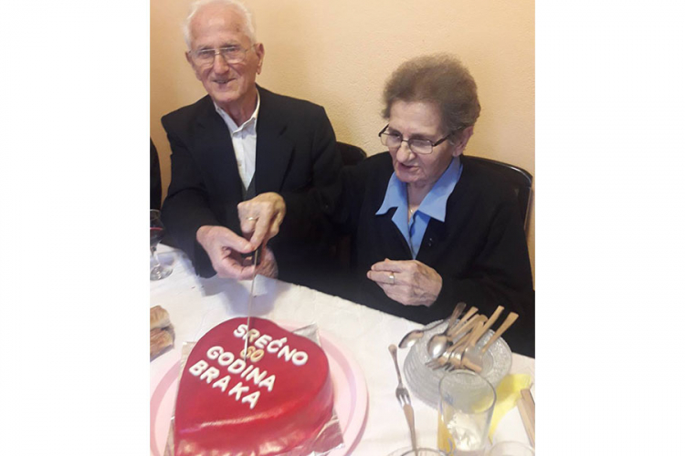 Ljubica i Danilo Gobović-60 godina braka, a vole se kao prvog dana