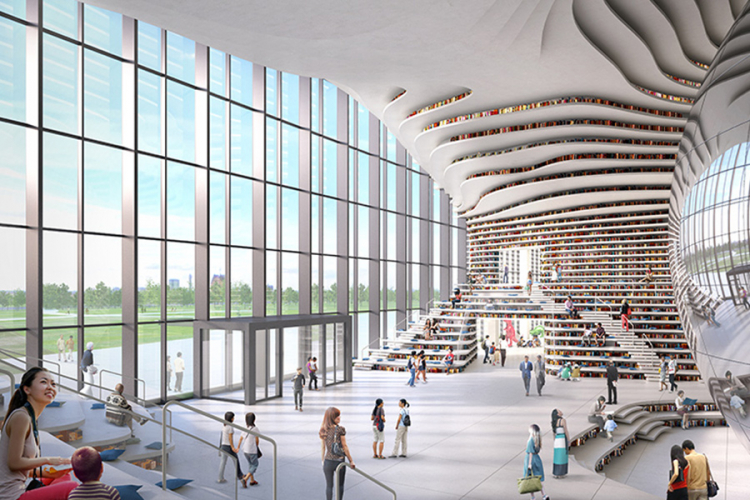 Moderna biblioteka sa 1,2 miliona knjiga