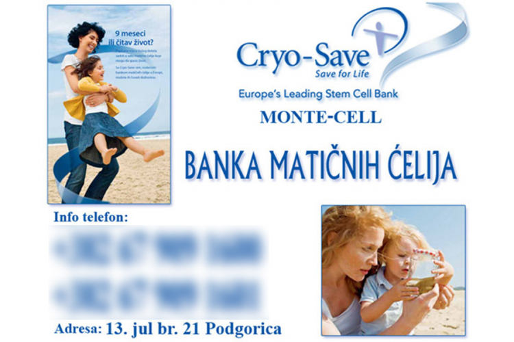 Ugašeno predstavništvo Cryo-Save banke: Gdje su nestale matične ćelije?