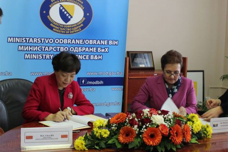 BiH i Kina potpisale sporazum o vojnoj pomoći