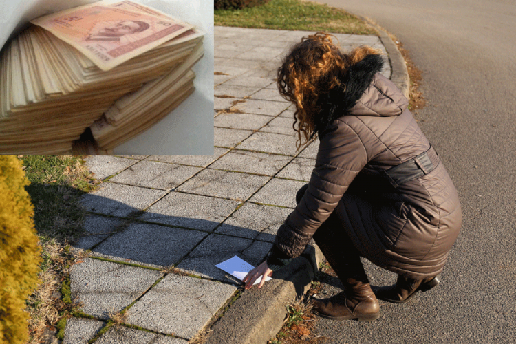 Policija traga za vlasnikom novca: Banjalučanka vratila gomilu para