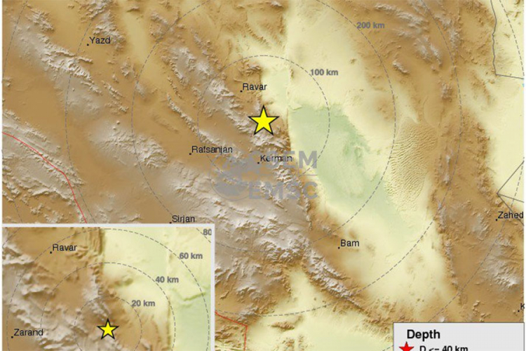 Novi snažni zemljotres potresao Iran