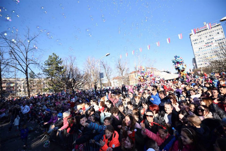 Mališani dočekali Novu godinu u Banjaluci