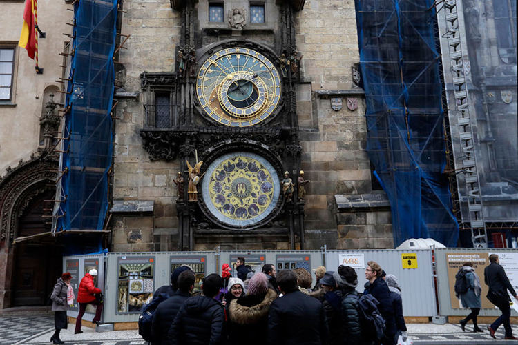 Astronomski sat u Pragu zaustavljen, čeka restauraciju