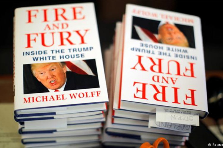 Sjeverna Koreja: Uspjeh knjige "Oganj i gnjev" predskazuje krah Trampa