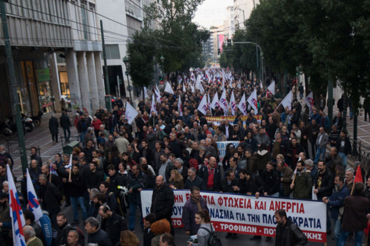 Novi štrajkovi "zagušili" Atinu